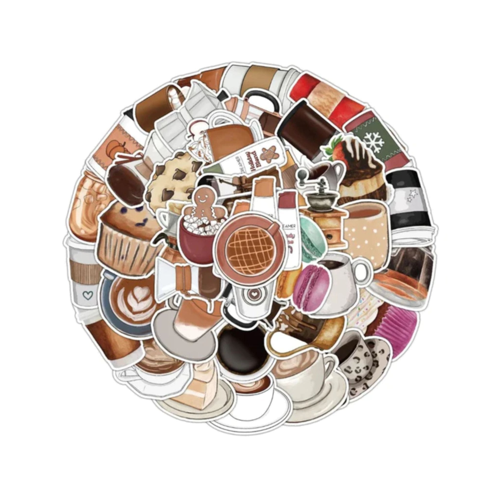 Sticker Coffee - 50pc